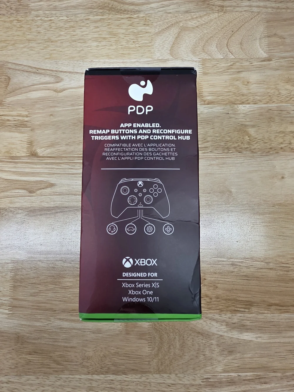 PDP Rematch Wired Controller in Red and Black